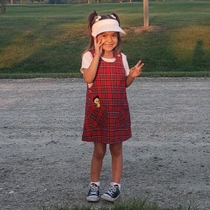 Vintage plaid jumper